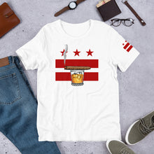 Load image into Gallery viewer, CIGAR AND WHISKEY DC FLAG-BC Short-Sleeve Unisex T-Shirt