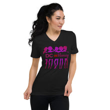 Load image into Gallery viewer, DC HONEY LADIES Unisex Short Sleeve V-Neck T-Shirt