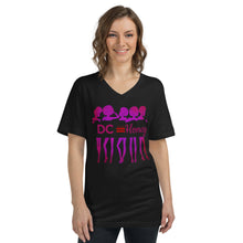 Load image into Gallery viewer, DC HONEY LADIES Unisex Short Sleeve V-Neck T-Shirt