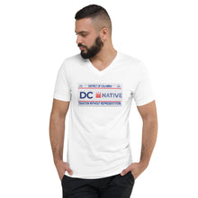 Load image into Gallery viewer, DC  NATIVE Unisex Short Sleeve V-Neck T-Shirt