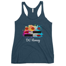 Load image into Gallery viewer, DC HONEY WATERCOLOR Women's Racerback Tank
