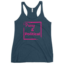 Load image into Gallery viewer, PRISSY and POLITICAL Women's Racerback Tank
