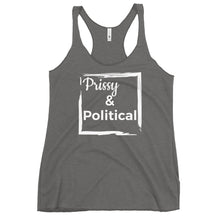 Load image into Gallery viewer, PRISSY and POLITICAL Women's Racerback Tank