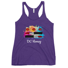 Load image into Gallery viewer, DC HONEY WATERCOLOR Women's Racerback Tank