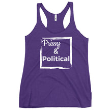 Load image into Gallery viewer, PRISSY and POLITICAL Women's Racerback Tank