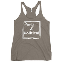 Load image into Gallery viewer, PRISSY and POLITICAL Women's Racerback Tank