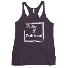 Load image into Gallery viewer, PRISSY and POLITICAL Women's Racerback Tank