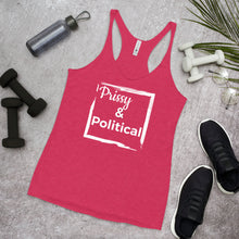Load image into Gallery viewer, PRISSY and POLITICAL Women's Racerback Tank