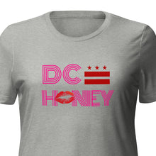 Load image into Gallery viewer, DISCO DC HONEY Women’s relaxed tri-blend t-shirt