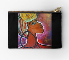 Load image into Gallery viewer, Head Wrap Glory Zipper Pouch
