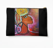 Load image into Gallery viewer, Head Wrap Glory Zipper Pouch
