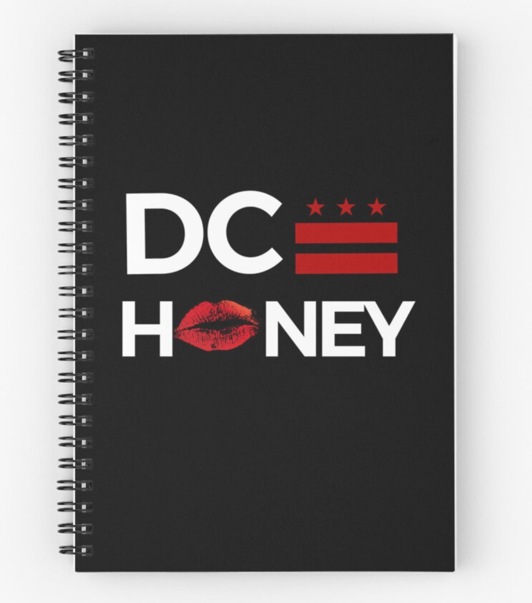 DC HONEY Spiral Notebook