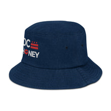 Load image into Gallery viewer, DC HONEY FLAG LOGO Denim Bucket Hat
