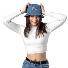 Load image into Gallery viewer, DC HONEY FLAG LOGO Denim Bucket Hat
