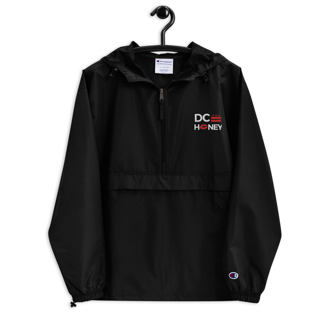 DC HONEY FLAG LOGO Embroidered Champion Packable Jacket