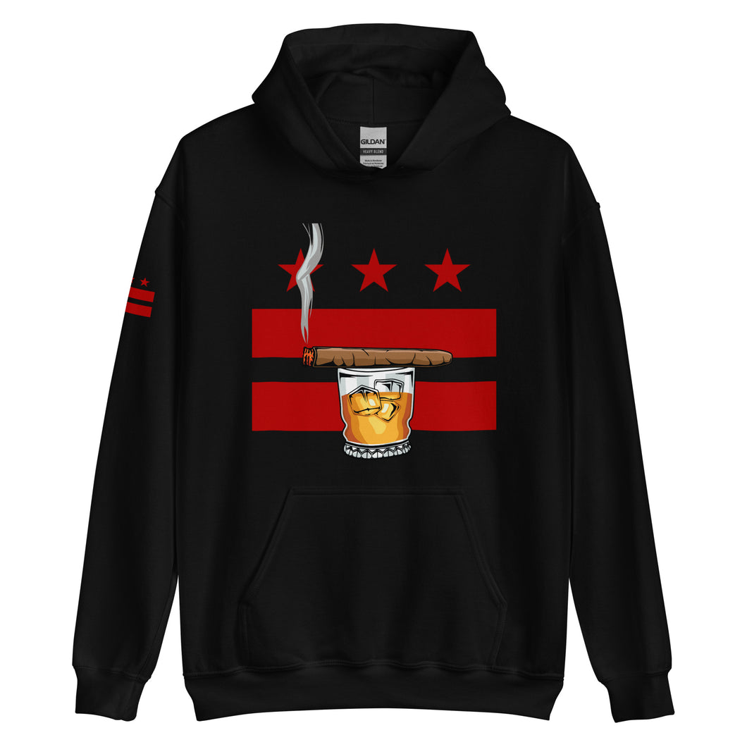 Cigar and Whiskey Unisex Hoodie