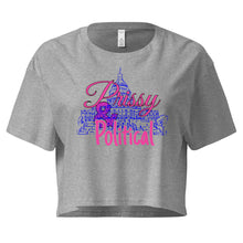 Load image into Gallery viewer, PRISSY and POLITICAL Capitol Women’s crop top
