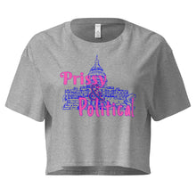 Load image into Gallery viewer, PRISSY and POLITICAL Capitol 2 Women’s crop top
