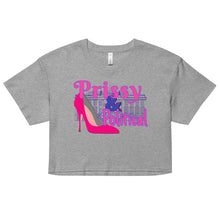 Load image into Gallery viewer, PRISSY and POLITICAL White House Heels 2 Women’s crop top
