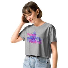 Load image into Gallery viewer, PRISSY and POLITICAL Capitol 2 Women’s crop top
