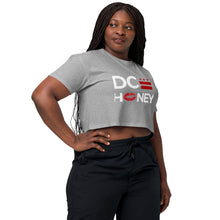 Load image into Gallery viewer, DC HONEY FLAG LOGO Women’s crop top
