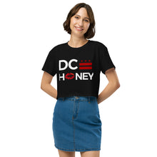 Load image into Gallery viewer, DC HONEY FLAG LOGO Women’s crop top
