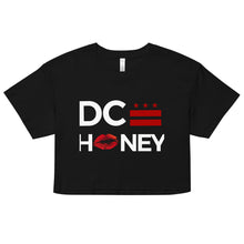 Load image into Gallery viewer, DC HONEY FLAG LOGO Women’s crop top
