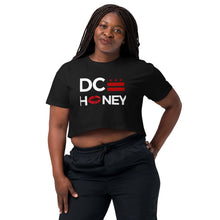 Load image into Gallery viewer, DC HONEY FLAG LOGO Women’s crop top
