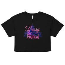 Load image into Gallery viewer, PRISSY and POLITICAL Capitol Women’s crop top
