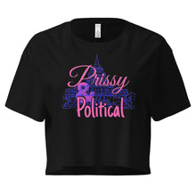 Load image into Gallery viewer, PRISSY and POLITICAL Capitol Women’s crop top
