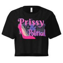 Load image into Gallery viewer, PRISSY and POLITICAL White House Heels 2 Women’s crop top
