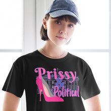 Load image into Gallery viewer, PRISSY and POLITICAL White House Heels 2 Women’s crop top
