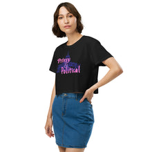 Load image into Gallery viewer, PRISSY and POLITICAL Capitol 2 Women’s crop top
