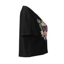 Load image into Gallery viewer, VOTE-FLOWERS Women’s crop top
