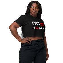 Load image into Gallery viewer, DC HONEY FLAG LOGO Women’s crop top
