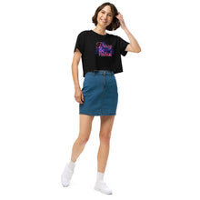 Load image into Gallery viewer, PRISSY and POLITICAL Capitol Women’s crop top
