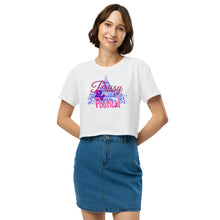 Load image into Gallery viewer, PRISSY and POLITICAL Capitol Women’s crop top
