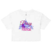 Load image into Gallery viewer, PRISSY and POLITICAL Capitol Women’s crop top
