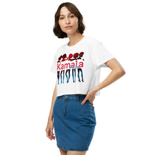 Load image into Gallery viewer, KAMALA 2024 Women’s crop top
