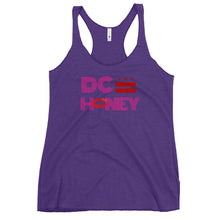 Load image into Gallery viewer, DC HONEY PINK DISCO LETTER Women&#39;s Racerback Tank
