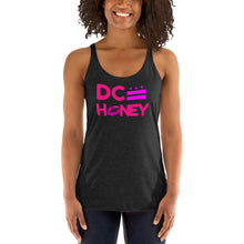 Load image into Gallery viewer, DC HONEY PINK LETTER Women&#39;s Racerback Tank
