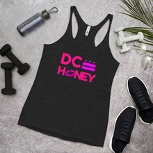 Load image into Gallery viewer, DC HONEY PINK LETTER Women&#39;s Racerback Tank
