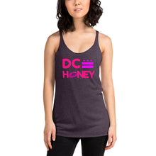 Load image into Gallery viewer, DC HONEY PINK LETTER Women&#39;s Racerback Tank
