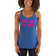 Load image into Gallery viewer, DC HONEY PINK LETTER Women&#39;s Racerback Tank
