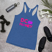 Load image into Gallery viewer, DC HONEY PINK LETTER Women&#39;s Racerback Tank
