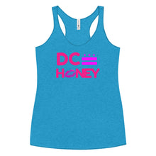 Load image into Gallery viewer, DC HONEY PINK LETTER Women&#39;s Racerback Tank
