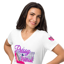 Load image into Gallery viewer, PRISSY and POLITICAL White House Women’s relaxed v-neck t-shirt
