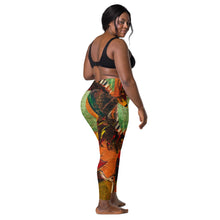 Load image into Gallery viewer, Shero Street Art Crossover leggings with pockets
