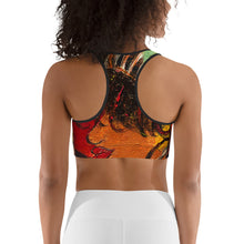 Load image into Gallery viewer, Shero Street Art Sports bra
