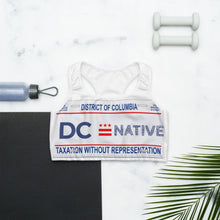 Load image into Gallery viewer, DC NATIVE LICENSE PLATE Sports Bra
